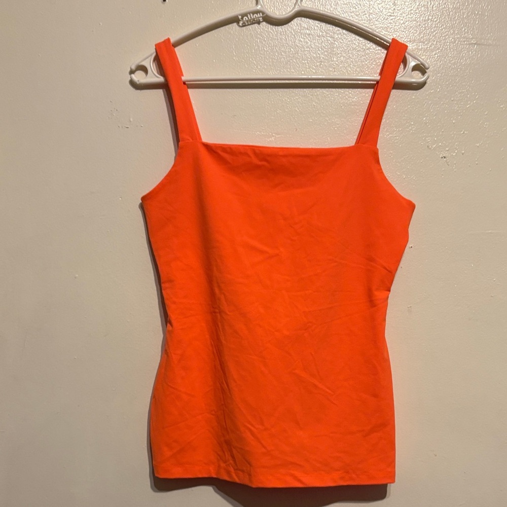 Orange Women's Top Size L